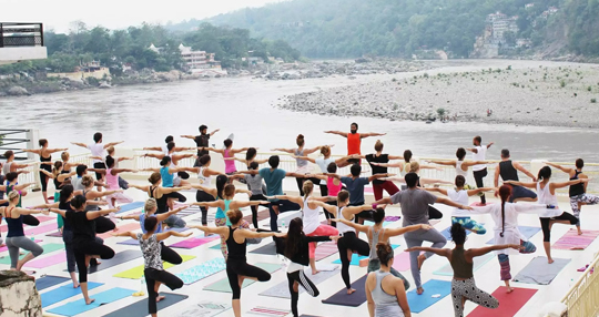 Yoga in Rishikesh